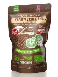 Kapusta zasmażana z borowikami BIO 650g Charsznickie Pola
