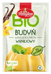 AMYLON Budyń o smaku waniliowym bezglutenowy BIO 40 g
