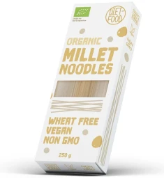 Makaron jaglany MILLET bezglutenowy BIO 250 g Diet-Food
