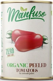 Pomidory bez skórki BIO 400 g Manfuso