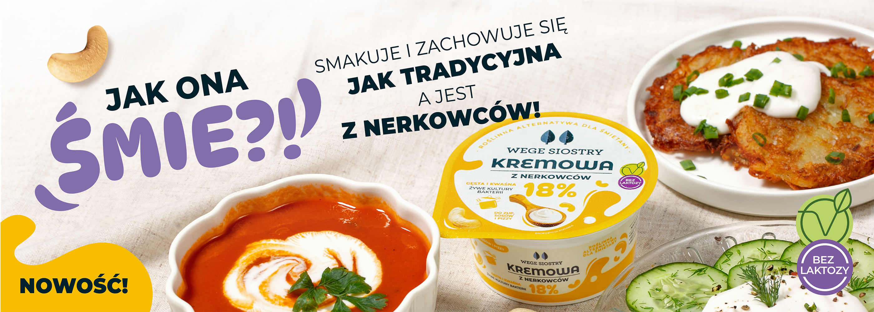 Kremowa 18% kwaśna na bazie nerk
